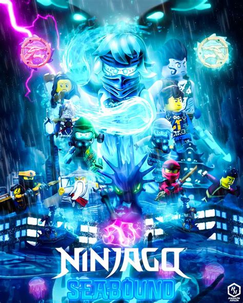 New Version To Ninjago Seabound Season 15 Poster By Me Hamada Ninja