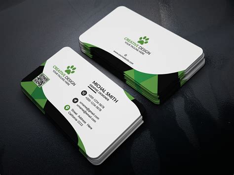 Find and download business card template designs for cardworks, choosing from a wide range of designs for different business categories. Corporate Business Card PSD - Download PSD