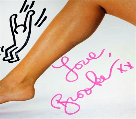 Brooke Shields Autograph Poster Richard Avedon Keith Haring Photoart