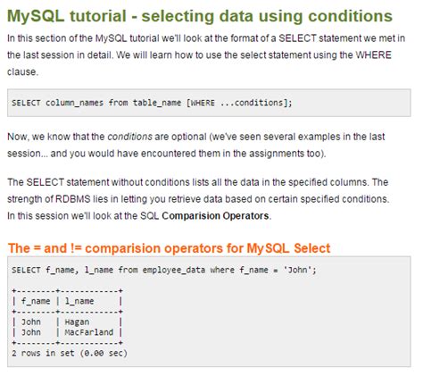 5 Free Websites To Learn Mysql For Beginners