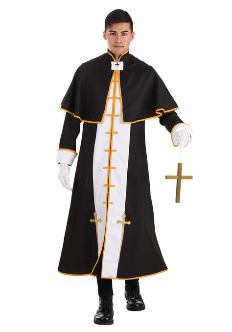 Adult Holy Priest Costume Religious Costumes
