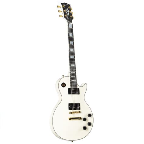 1989 Gibson Les Paul Custom Alpine White Vintage Electric Guitar W