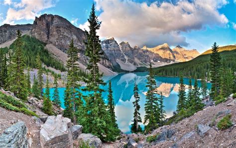Moraine Lake Banff National Park Jigsaw Puzzle In Great Sightings