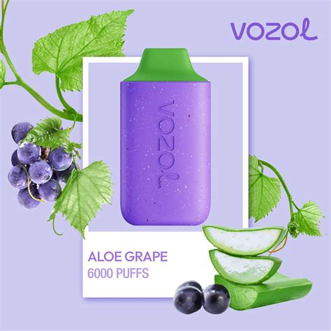 Vozol Star 6000 Aloe Grape Puff Satın Al