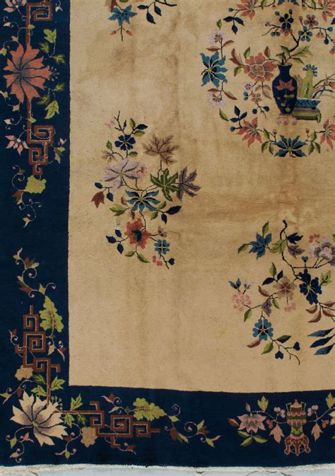 Antique Chinese Peking Rug Cu 1483 Lavender Oriental Carpets