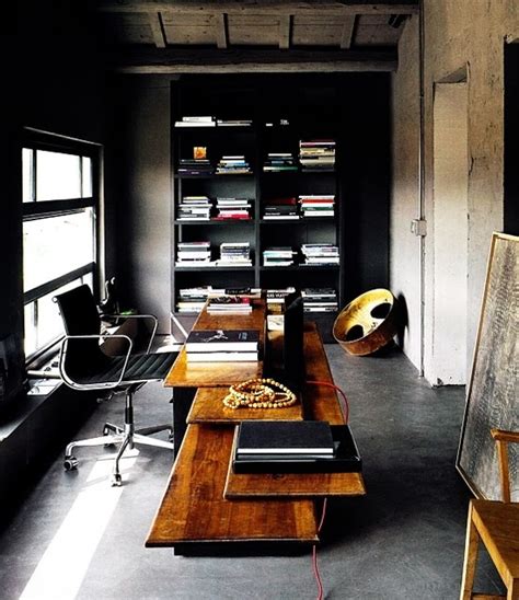 Dramatic Masculine Home Office Design Ideas For Men Decor Report