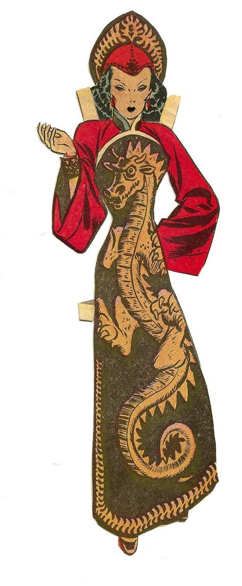 The Paper Collector Dragon Lady By Milton Caniff C 1940s