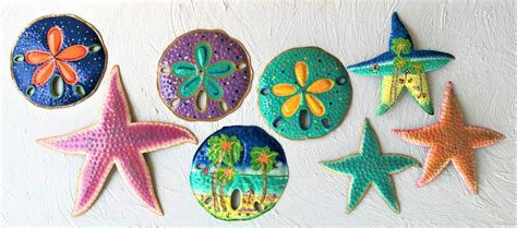 Our Amazing Metal Starfish And Sand Dollar Wall Decor Is Handcrafted By