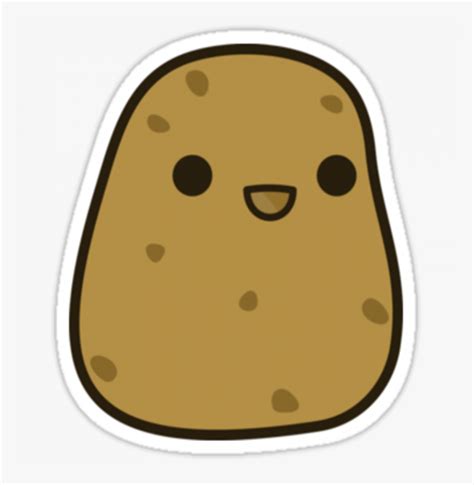 Transparent Cute Potato Png Cartoon Cute Potato Png Download Kindpng