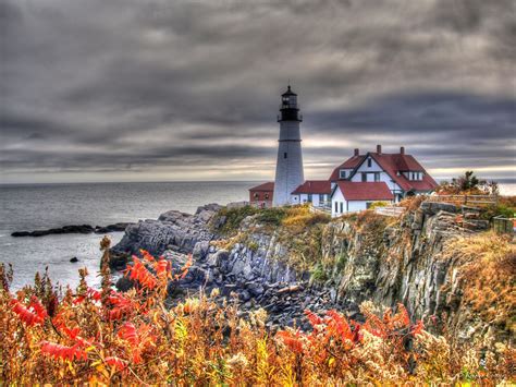 Lighthouse Portland Maine In Autumn By Rodrigo Cornejo On 500px
