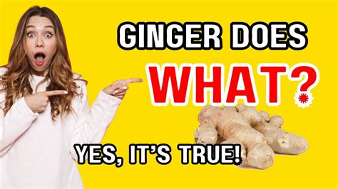 If You Start Eating Ginger This Is What It Will Do To Your Body Youtube