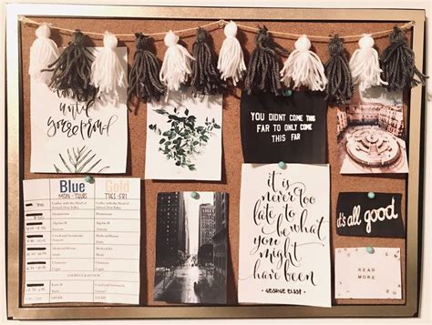 Vision Board Corkboard Decor Diy Room Decor For Teens Cork Board