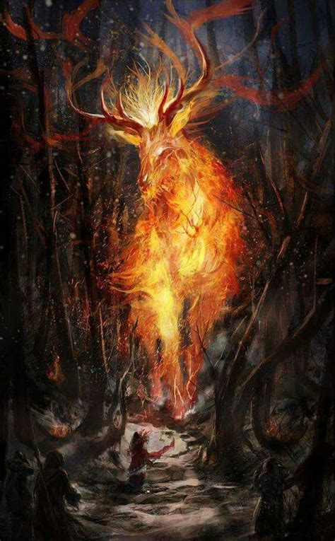 Fire Beast Fantasy Creatures Fantasy Artwork Fantasy Art