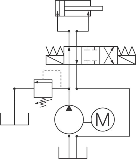 Basic Hydraulic System Circuit Diagram