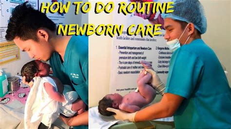 How To Do Proper Routine Newborn Care Actual Steps And Procedures Of