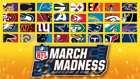 i put every nfl team into march madness youtube