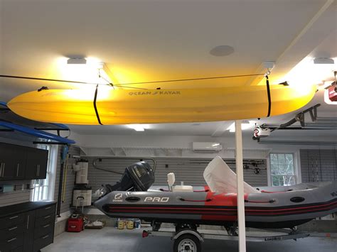 Take Advantage Of Your Unused Overhead Storage Space And Use A Hoist To
