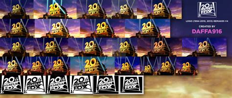 20th Century Fox 1994 2010 2013 Remakes V4 By Daffa916 On Deviantart