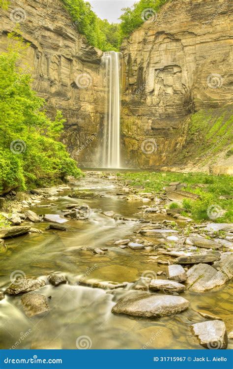 Waterfall And Gorge Stock Image Image Of Rocks Outdoors 31715967