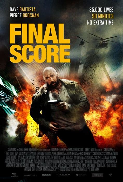 Final Score Movie 2018 Dave Bautista Pierce Brosnan And Ray