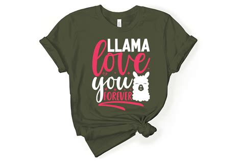 Llama Love You Forever Graphic By Moondesigner Creative Fabrica