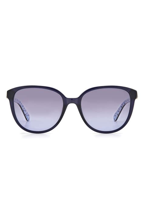 kate spade new york 54mm vienne gradient polarized cat eye sunglasses nordstromrack