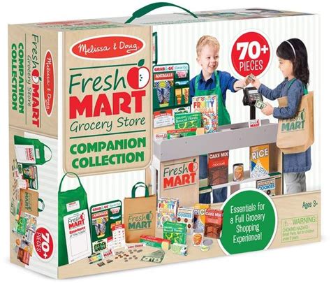 Melissa And Doug Fresh Mart Grocery Store Companion Collection Play