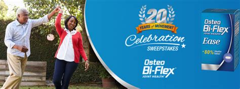 Osteo Bi Flex Celebration Sweepstakes