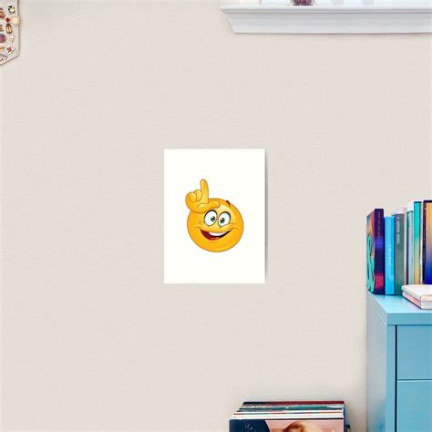 Loser Emoji Emoticon Laugh L Shaped Hand Art Print For Sale By