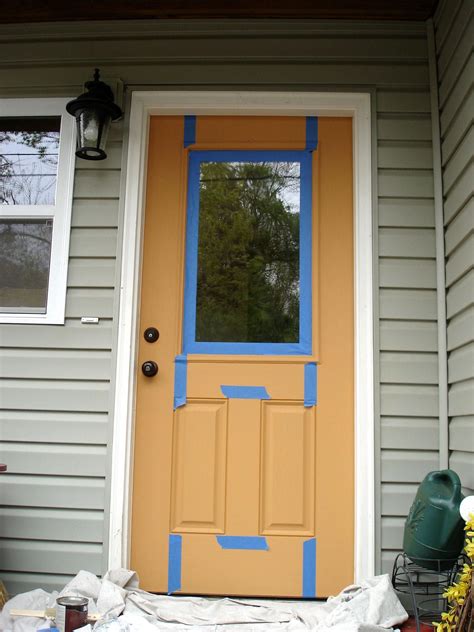 Or How To Gel Stain An Embossed Fiberglass Door Remember When I Posted About My Hopes For A