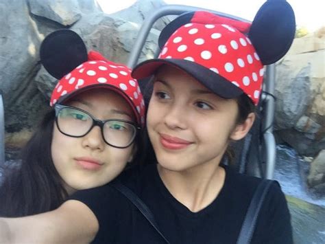 Photos Madison Hu With Olivia Rodrigo At Disneyland Resort June 2