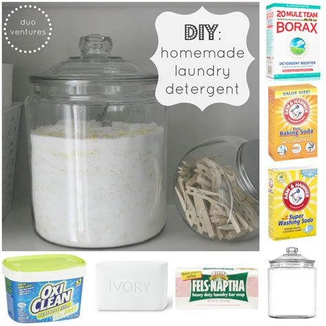 This laundry soap appears as though it would be a great cleaner and a very fresh smelling laundry detergent too. Duo Ventures: DIY: Homemade Laundry Detergent