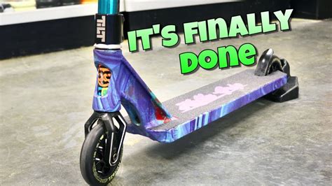 My New Custom Scooter Build Finished Youtube