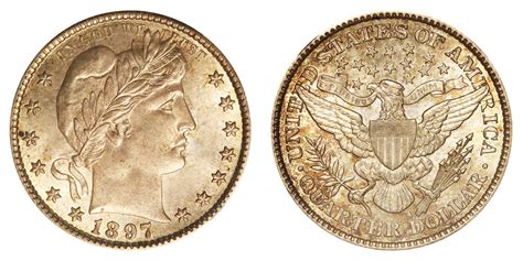 1897 S Barber Quarters Value And Prices