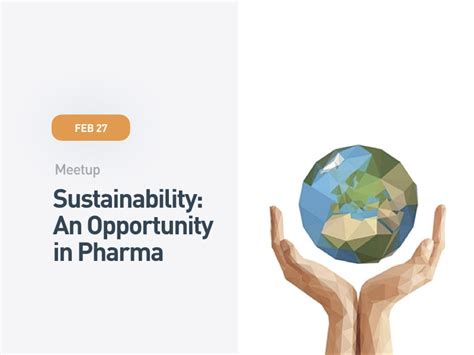 Sustainability An Opportunity In Pharma Plug And Play Tech Center