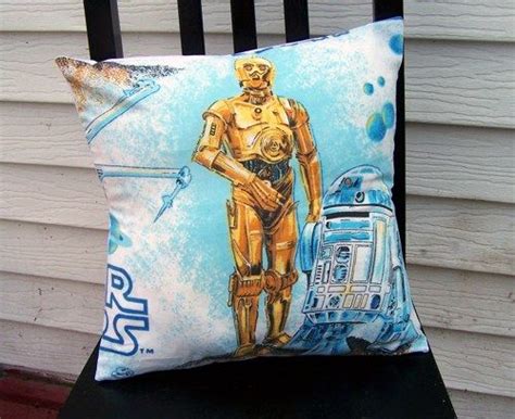 R2 D2 C 3po Star Wars Pillow Case A New Hope Star Wars Pillow Star