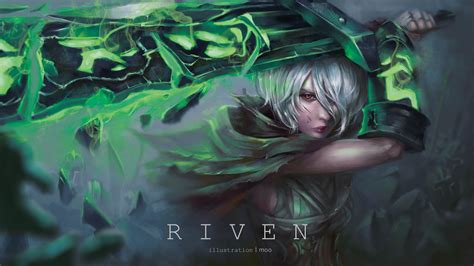 Riven Wallpapers And Fan Arts League Of Legends Lol Stats