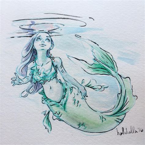 Lahela Schoessler On Instagram “everyone Is Drawing Mermaids I Wanna