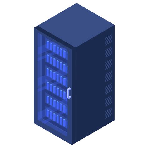 Rack Server Center Data Servers Icon Free Download