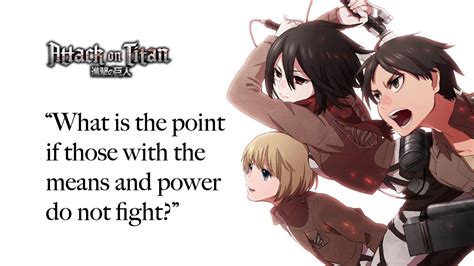 best attack on titan quotes anime quotes youtube