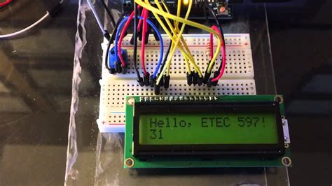 Arduino Lcd Project Cont 8 Youtube
