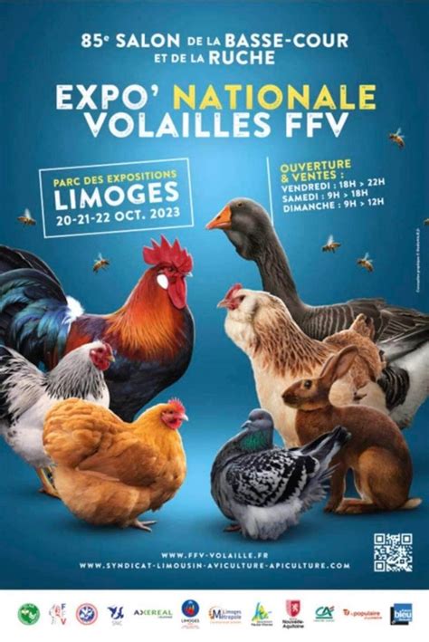 EXPO NATIONALE VOLAILLES FFV 2023 Syndicat Limousin Avicole Et Apicole