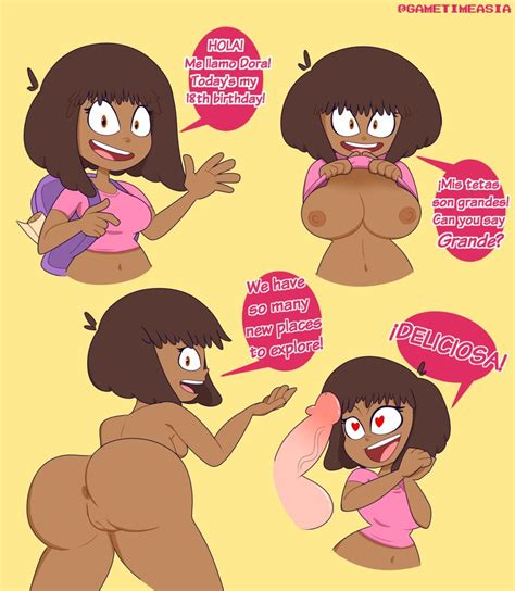 Dora Marquez Backpack And Map Nickelodeon And More Drawn By Gametimeasia Bleachbooru