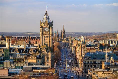 What Is The Capital Of Scotland Worldatlas