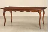 French Cherry Wood Dining Table