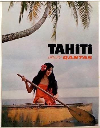 Qantas Tahiti Julie De La Playa Ile Francaise Polyn Sie Fran Aise