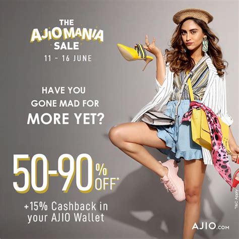 Ajio Ajiomania Campaign Stampsize