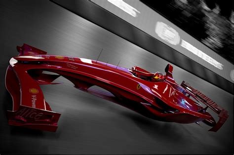 Ferrari F1 Hovercar Concept Foreshadows The Future Of Motor Racing
