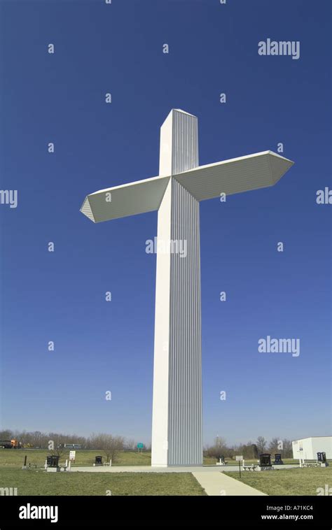 The Cross At The Crossroads A Large 70 Meter 199 Feet Concrete Cross