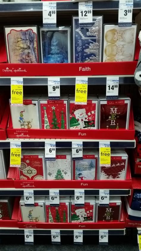 Christmas cards spread festive cheer during the holiday season. CVS - Christmas Cards are BOGO - Holiday Deals and More.com
